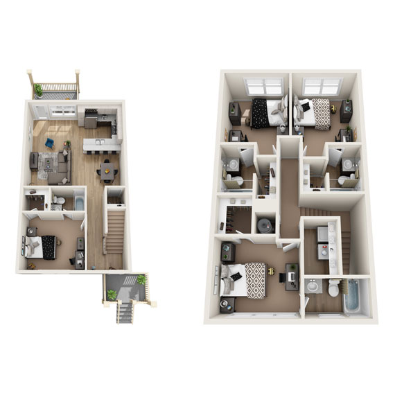Woodbury-Townhome Rendering