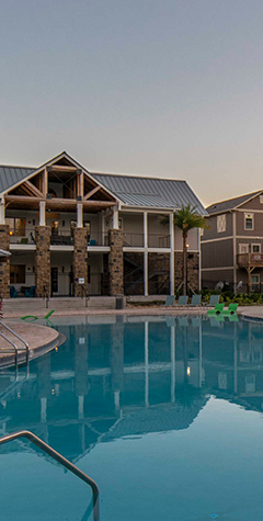 Resort style pool