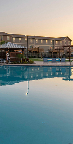 Resort style pool