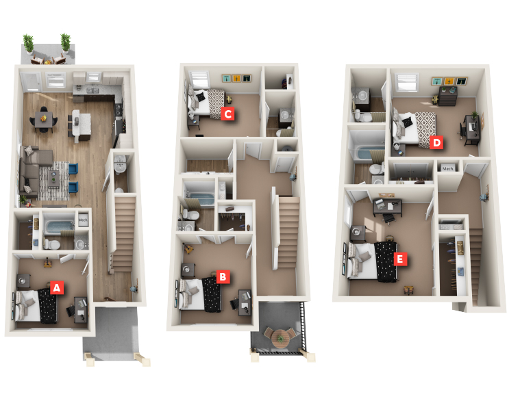 Talmadge -5x5.5 Floor plan